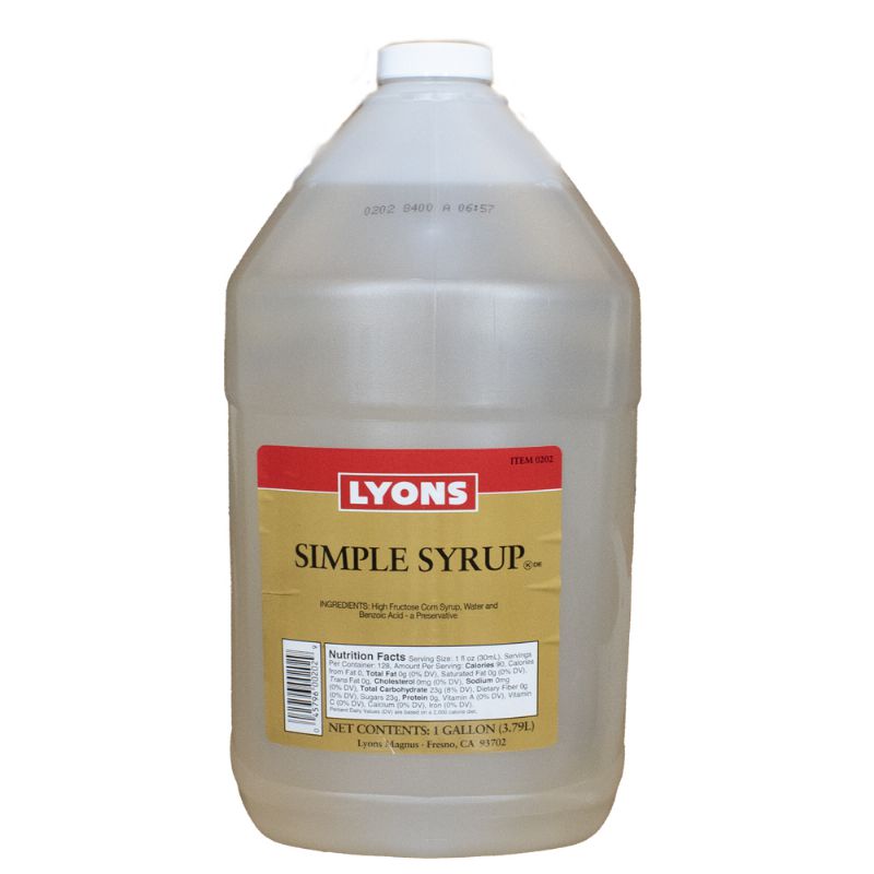 SYRUP SIMPLE LYONS