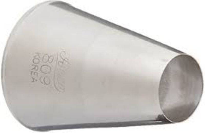 PASTRY TUBE PLAIN TIP S/S LG #9