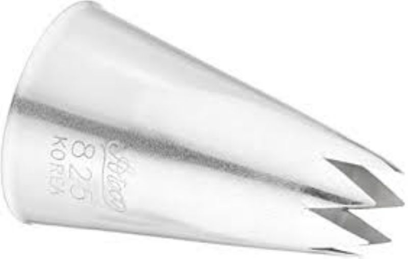 PASTRY TUBE 5-STAR TIP SS MED