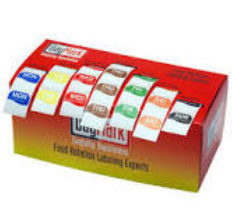 DISPENSER KIT DAYDOT 1" LABELS STARTER