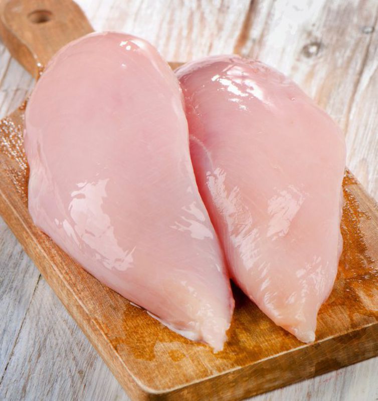 CHICKEN BREAST BNLS/SKLS IF FILLET 7 OZ