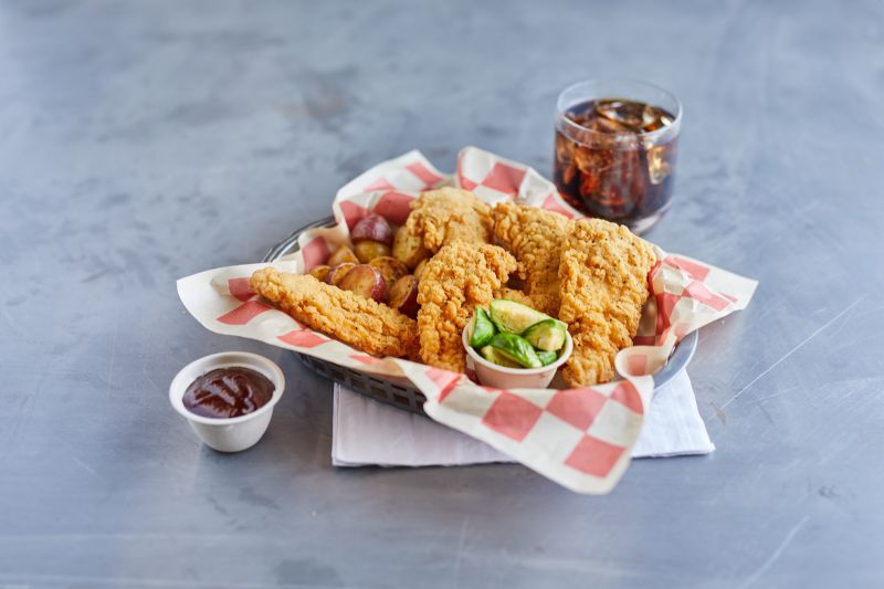 CHICKEN TENDER FRITTER BRD RAW