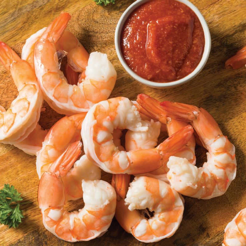 SHRIMP COOKED PD TAIL ON 26 30