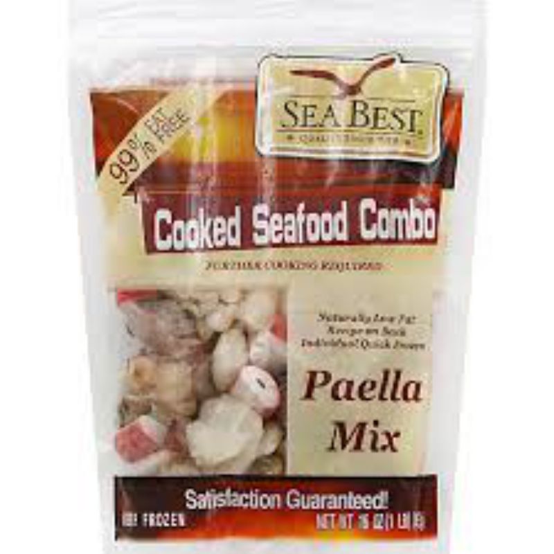 SEAFOOD MIX PAELLA COOKED