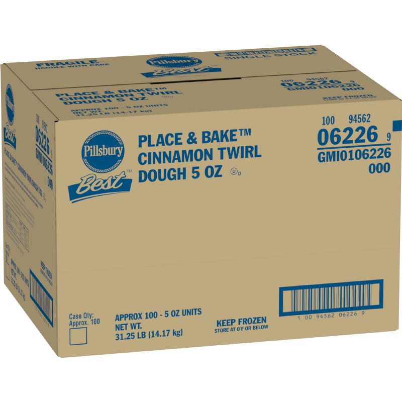 ROLL CINNAMON TWIRL DOUGH FTO