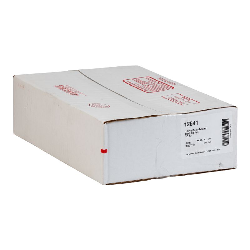 BEEF PATTY PURE WIDE 4-1