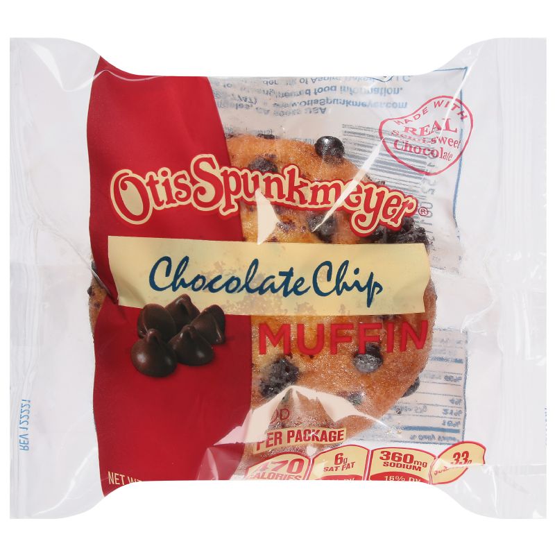 MUFFIN CHOCOLATE CHIP I/W 4 OZ