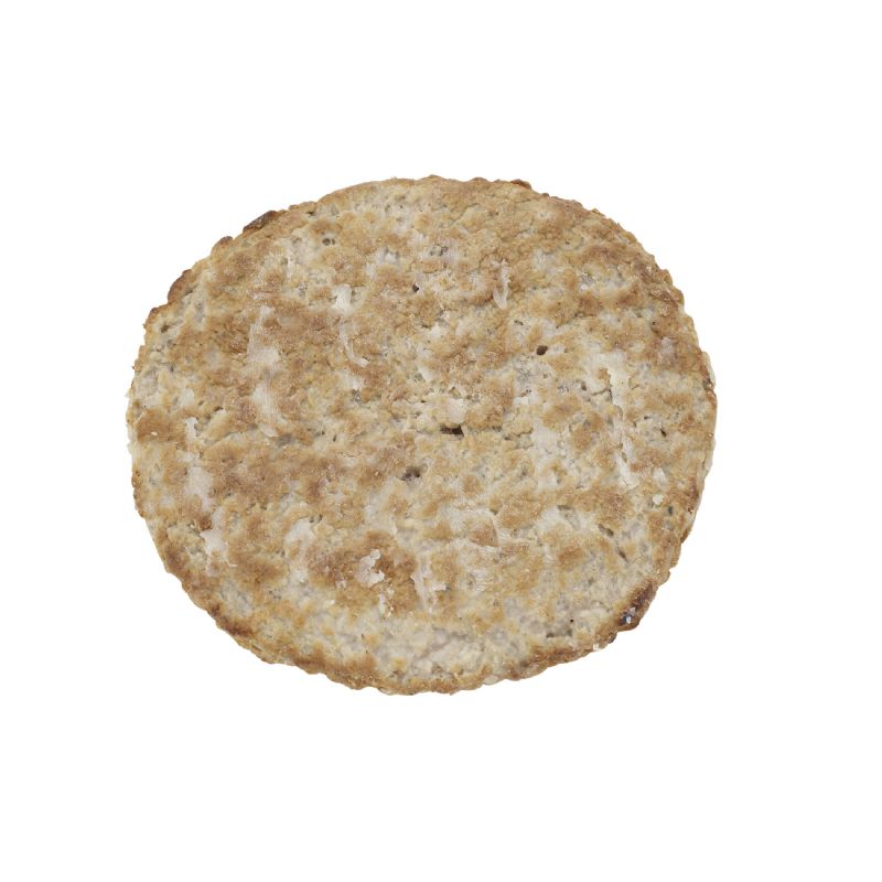 SAUSAGE PATTY FULLY COOKED 2 OZ CN