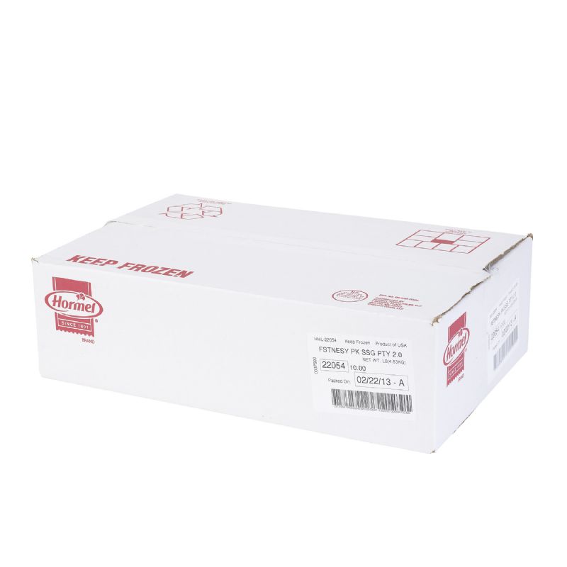 SAUSAGE PATTY FULLY COOKED 2 OZ CN