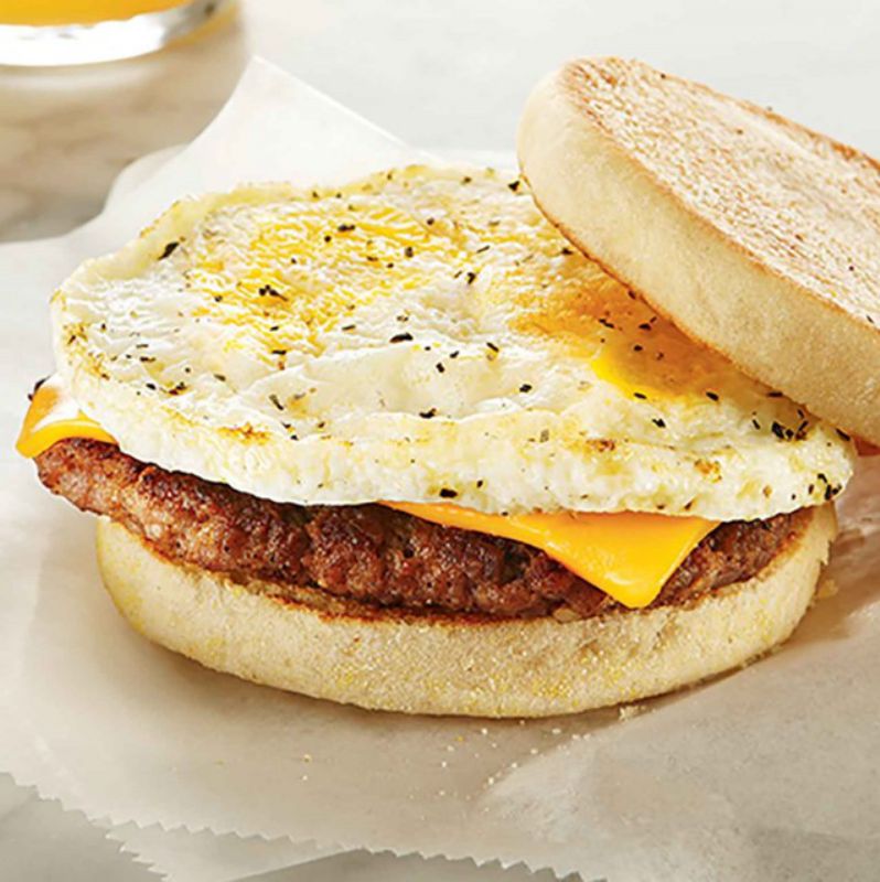 EGG PATTY FRIED BLACK PEPPER