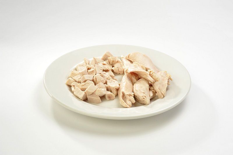 CHICKEN BREAST MEAT DICED FC 1/2 INCH