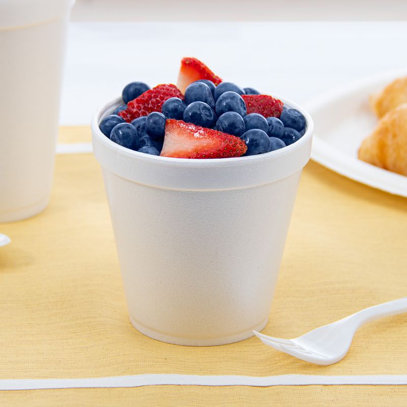 CONTAINER FOAM SQUAT 16 OZ