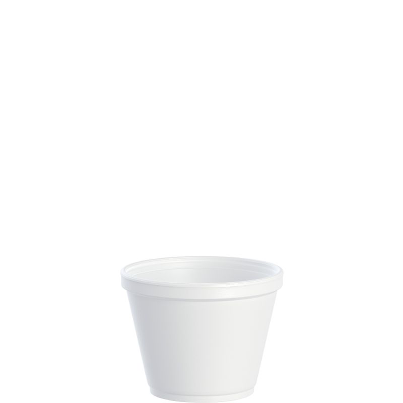 CONTAINER FOAM SQUAT 12 OZ