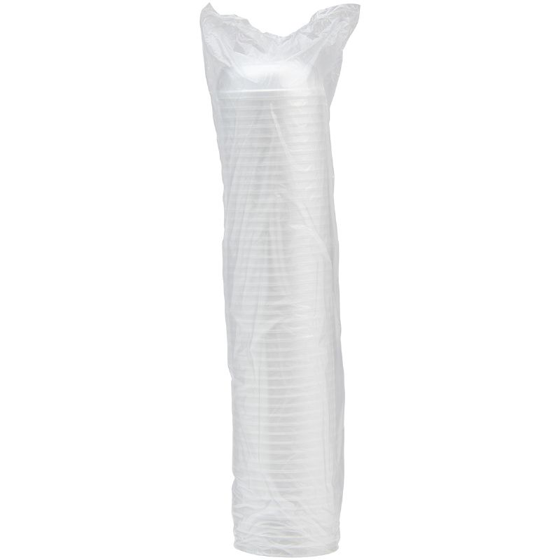 BOWL FOAM WHITE SQUAT 6 OZ