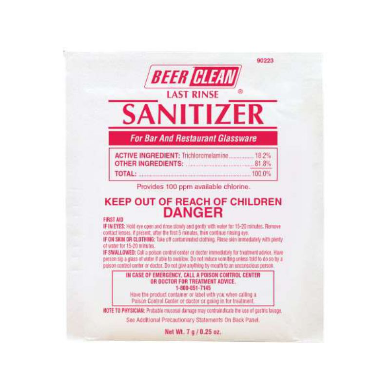 CLEANER SANITIZER BEER POWDER