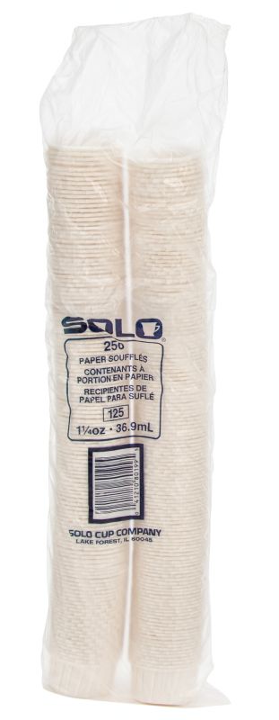 CUP SOUFFLE PAPER 1.25 OZ