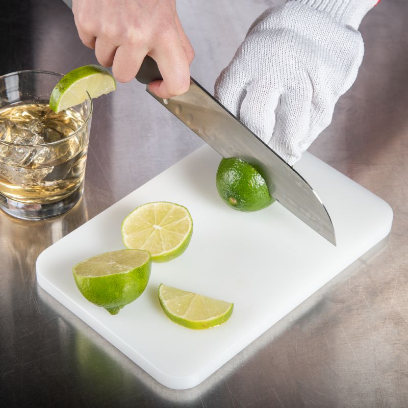 CUTTING BOARD BAR WHITE 6X9X1/2