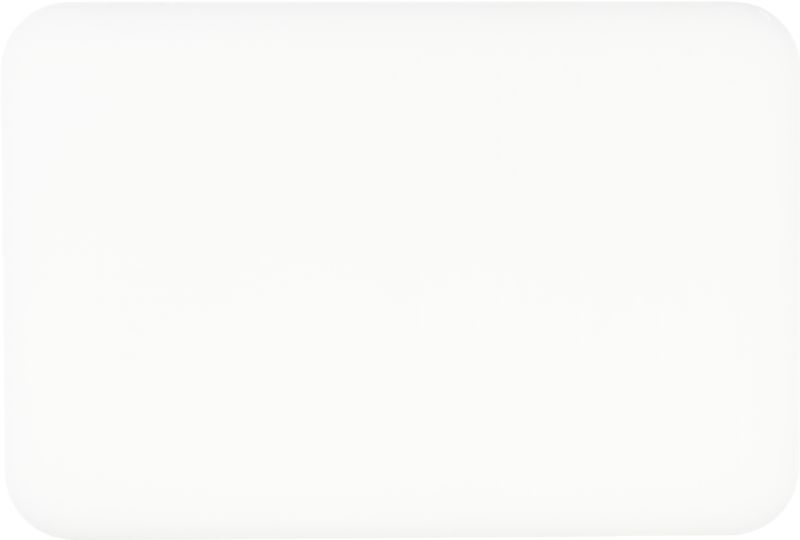 CUTTING BOARD BAR WHITE 6X9X1/2