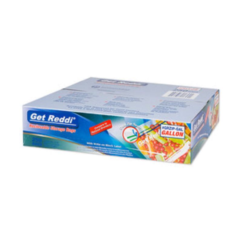 BAG ZIP CLEAR QUART