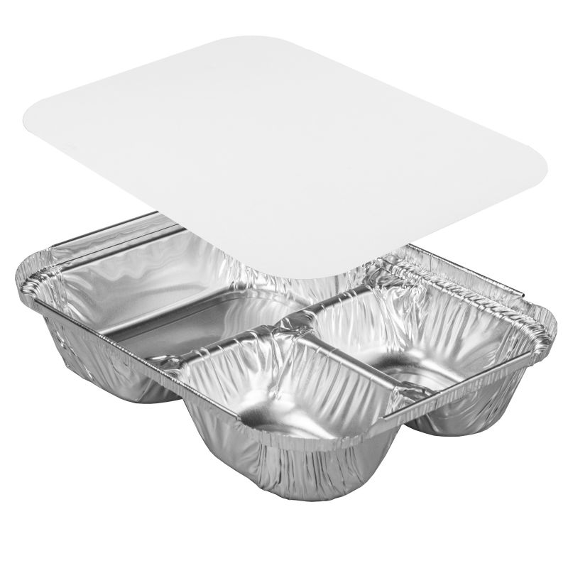 CONTAINER FOIL 3 COMP W/LID