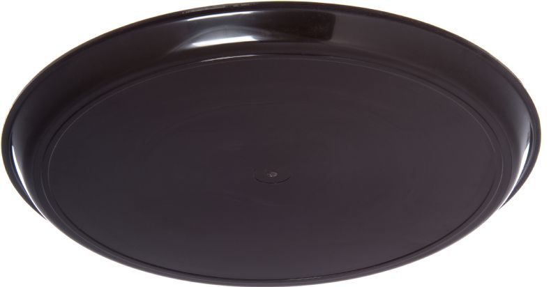 TRAY SERVING ROUND BROWN W/CORK 14