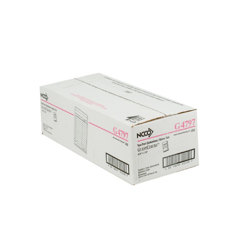 GUEST CHECK 2 PART NO CARBON