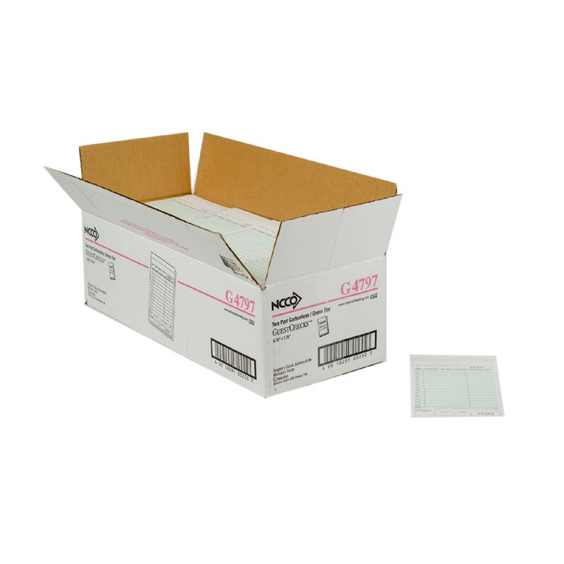 GUEST CHECK 2 PART NO CARBON