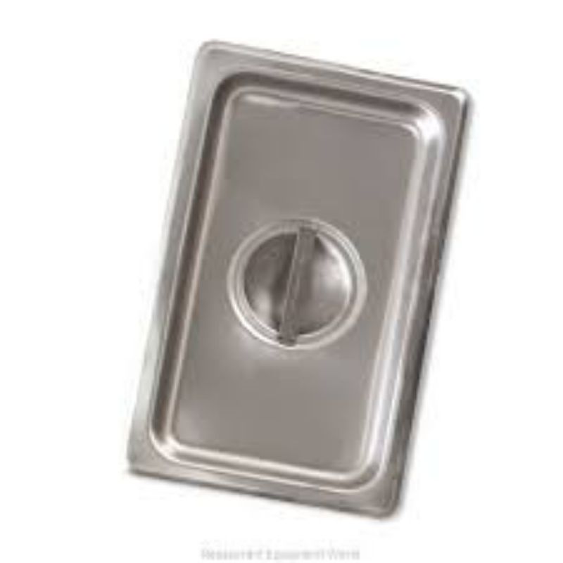 COVER PAN SOLID FULL SIZE W/HDL S/S