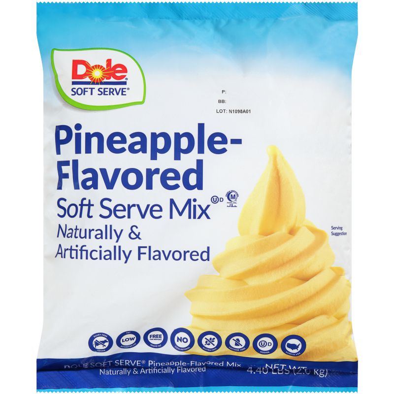 MIX SOFT SERVE PINEAPPLE