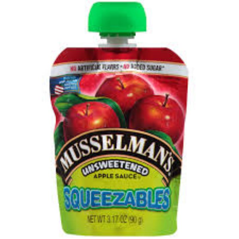 APPLESAUCE UNSWEETENED SQUEEZE