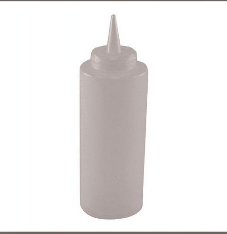 BOTTLE*SQUEEZE CLEAR 12 OZ