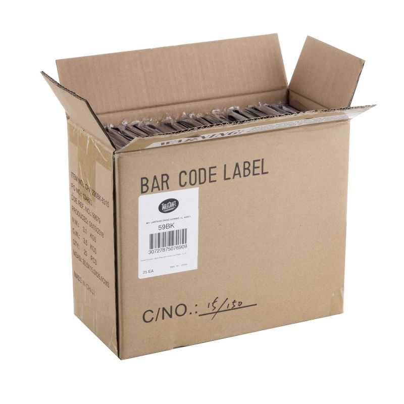 CHECK PRESENTER BLACK 5"X9