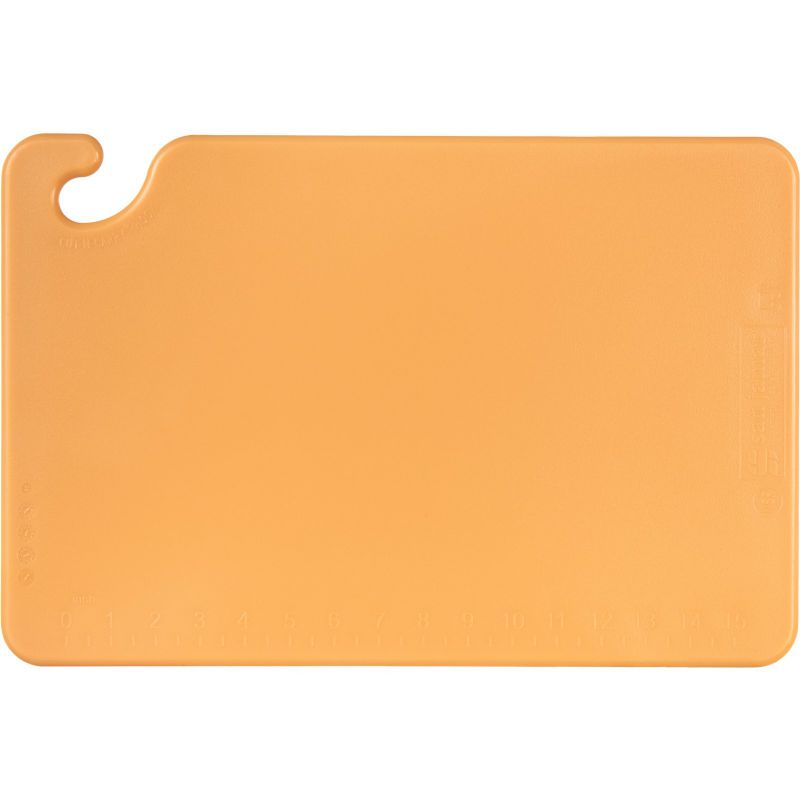 CUTTING BOARD BEIGE (FISH) 12X18X1/2