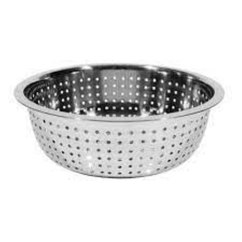 COLANDER LARGE HOLE S/S 13