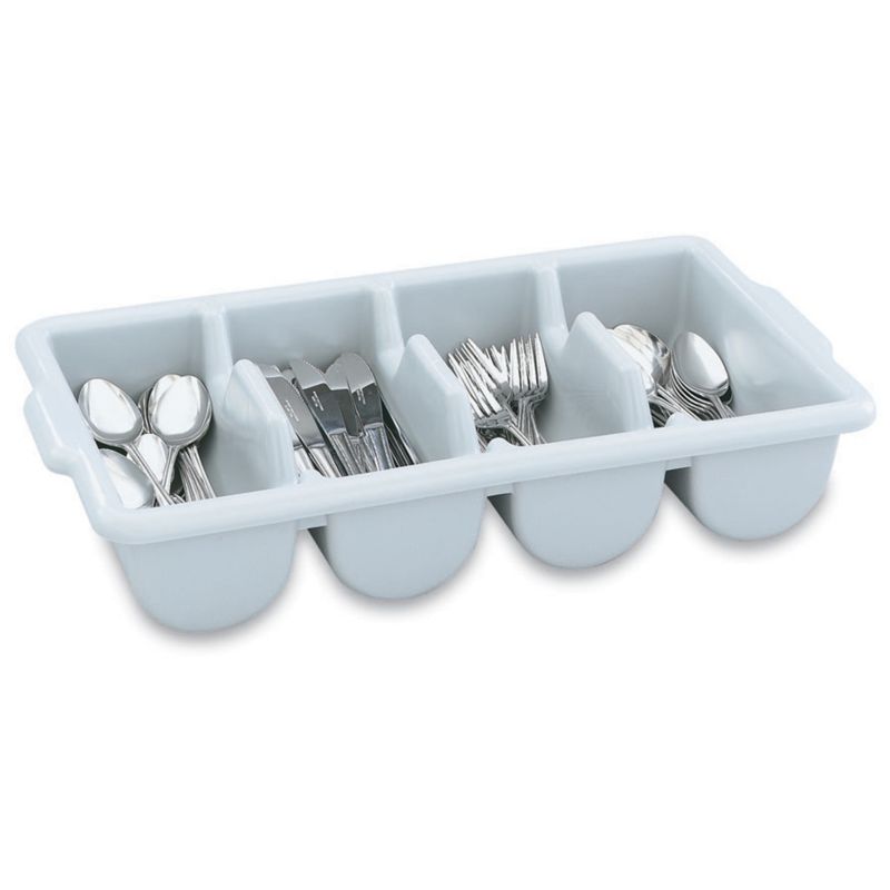 BIN CUTLERY 4-COMPARTMENT GRAY