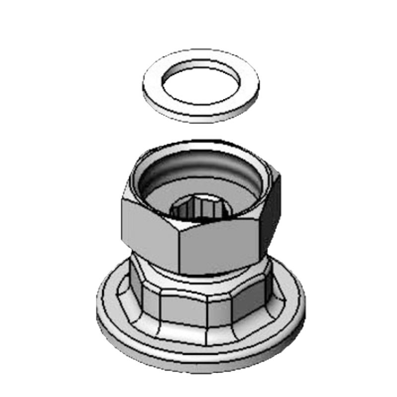 COUPLING UNION INLET 1/2 NPT FEMALE