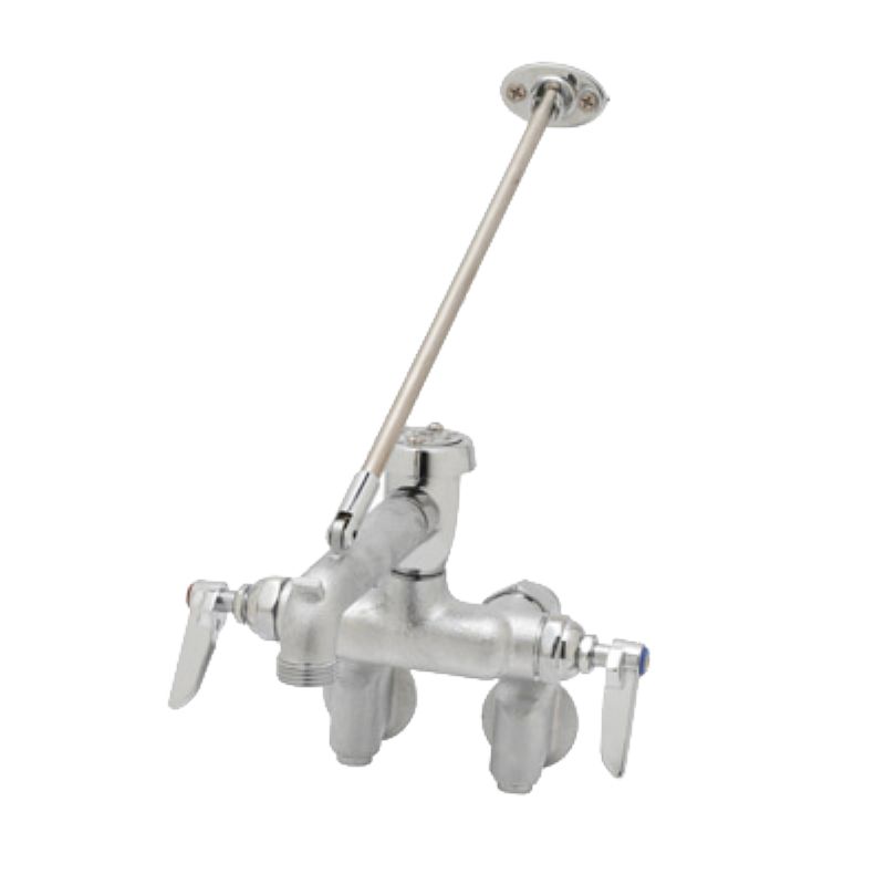 FAUCET SERVICE SINK ADJ CTR VAC BKR