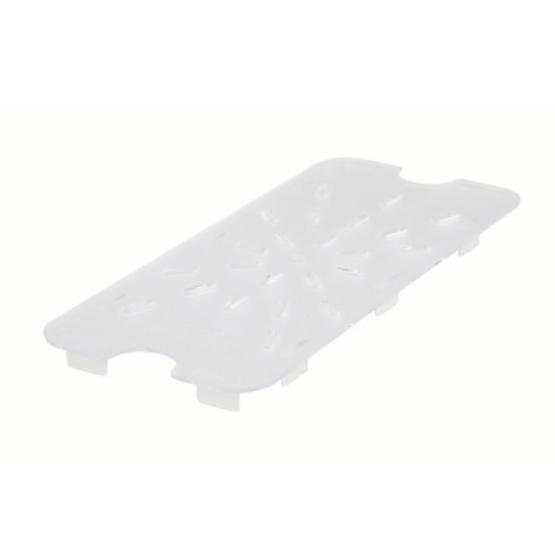 DRAIN SHELF 1/3 SIZE CLEAR