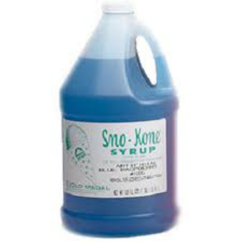 SYRUP SNOW CONE BLUE RASPBERRY
