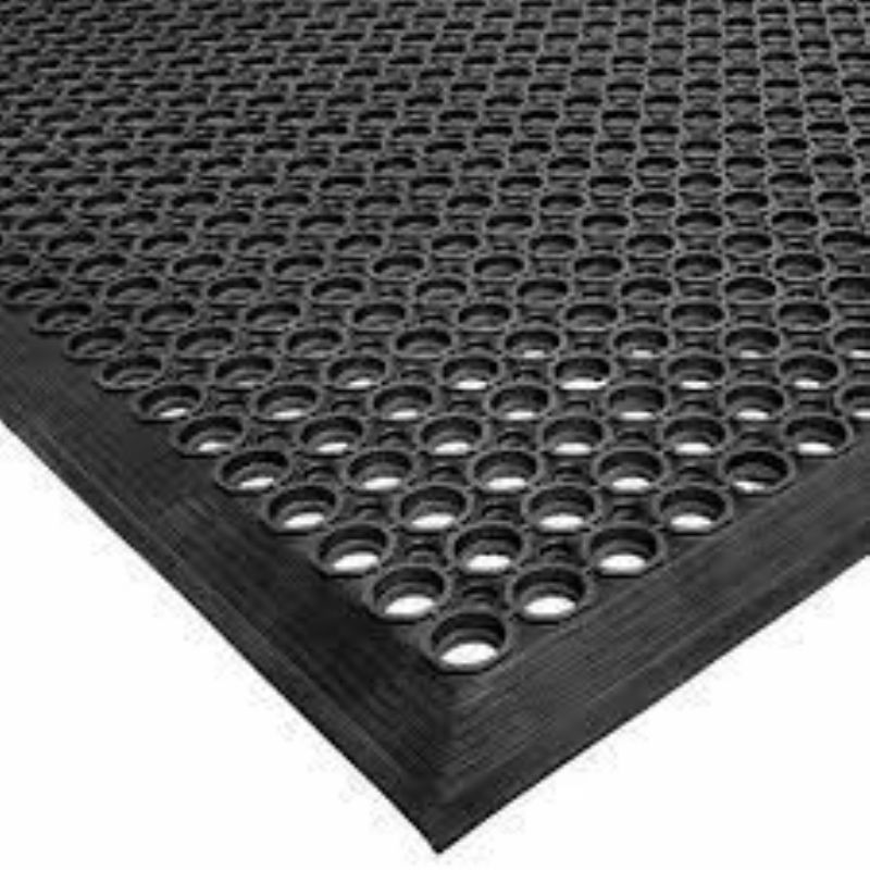 MAT BLACK BEVELED EDGE 3'X5'