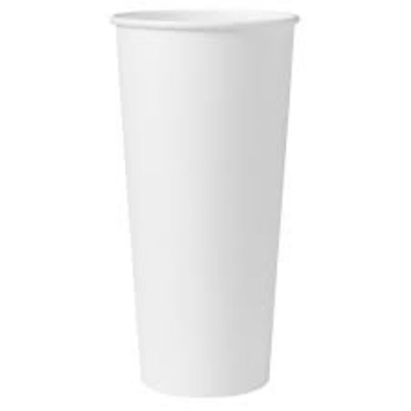 CUP PAPER HOT WHITE 24 OZ SO