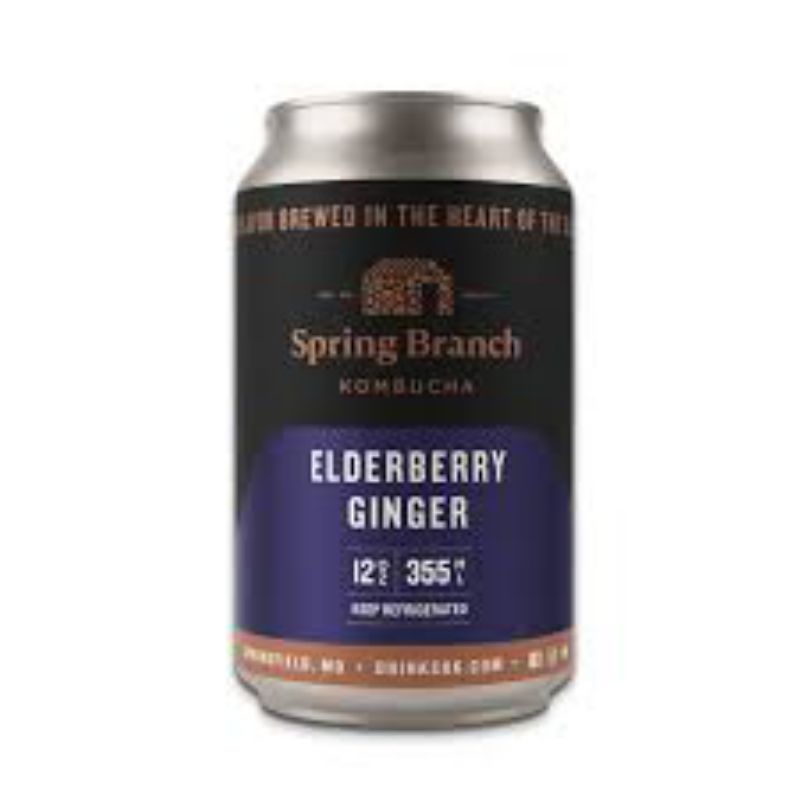 KOMBUCHA ELDERBERRY GINGER