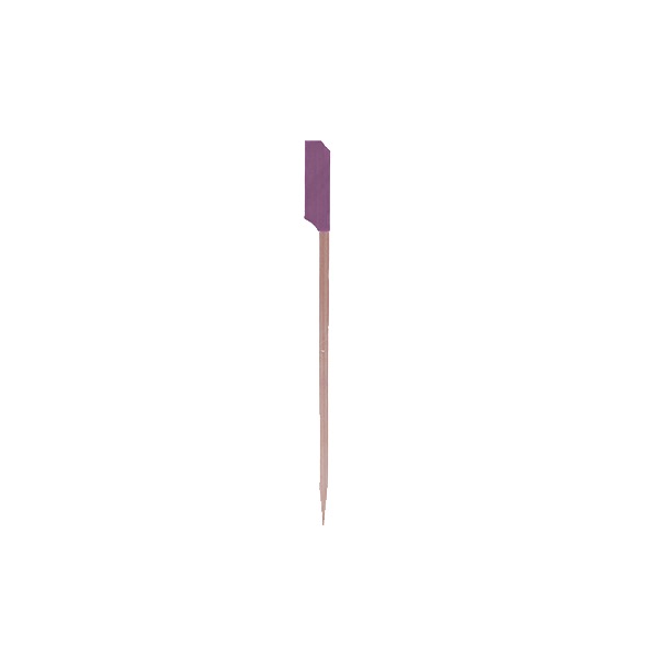 WOOD PICK PADDLE 4.5 BAMBOO PURPLE 100/PK