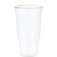 CUP PLASTIC CLEAR 32 OZ 500 CT. Case 20/25CT