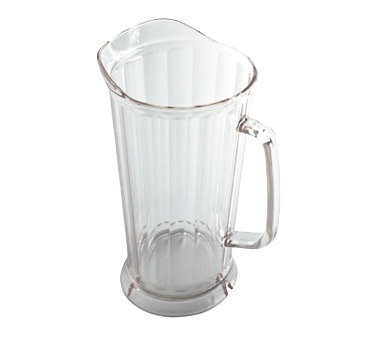 PITCHER 64 OZ TAPERED CLEAR EASY POUR