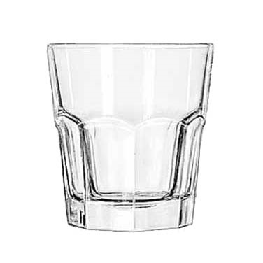 GLASS ROCKS 10 OZ CAPACITY GIBRALTER 3 DOZ./CASE