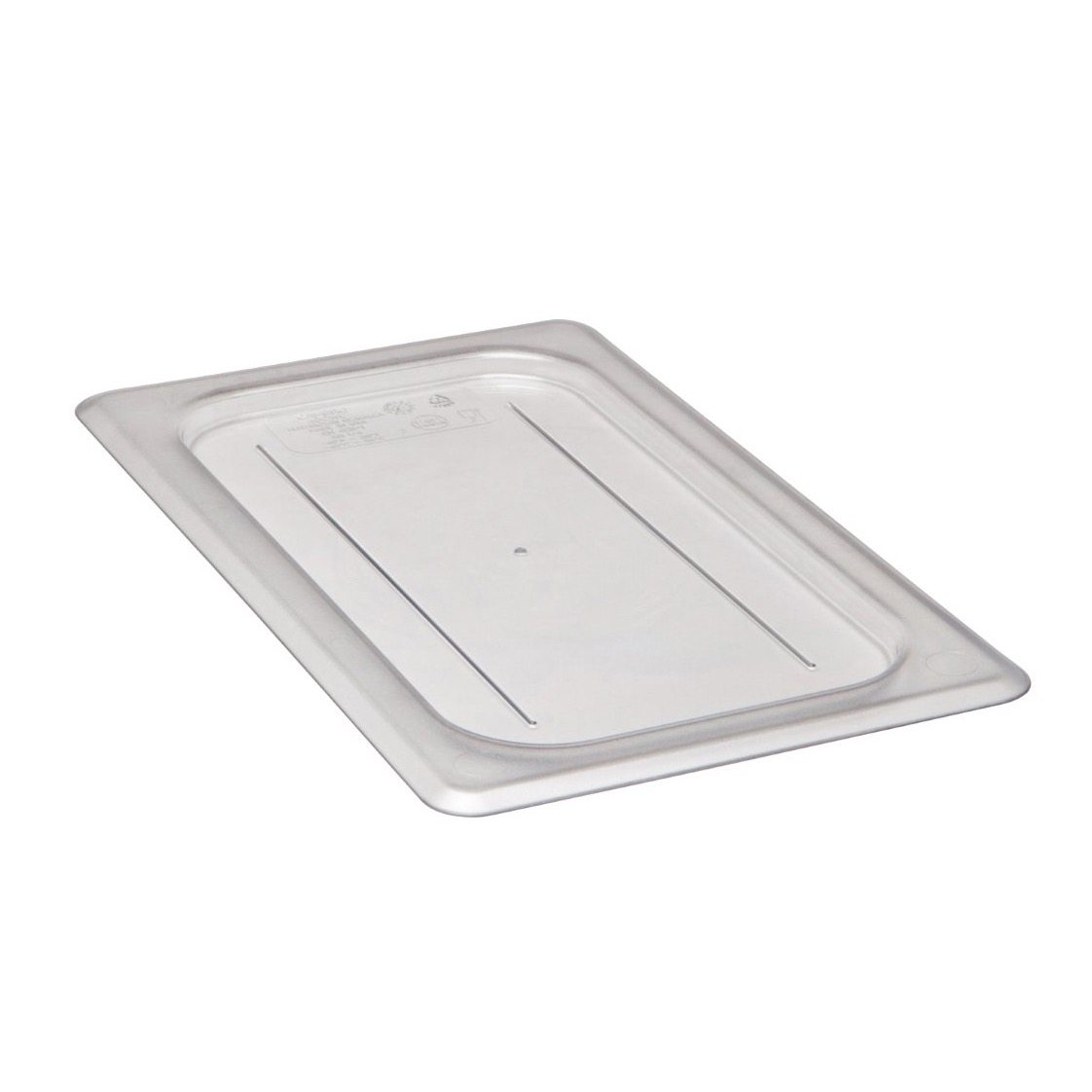 COVER 1/4 SIZE PAN PLAIN CLEAR