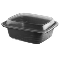 CONTAINER 20OZ BLACK MICROWAVABLE COMBO 201 CT