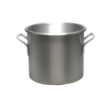 POT STOCK 20 QT W/O LID ALUM 12D X 11H (LID 415384)