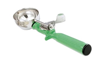 DISHER SIZE 12 GREEN HANDLE 2-2/3 OZ